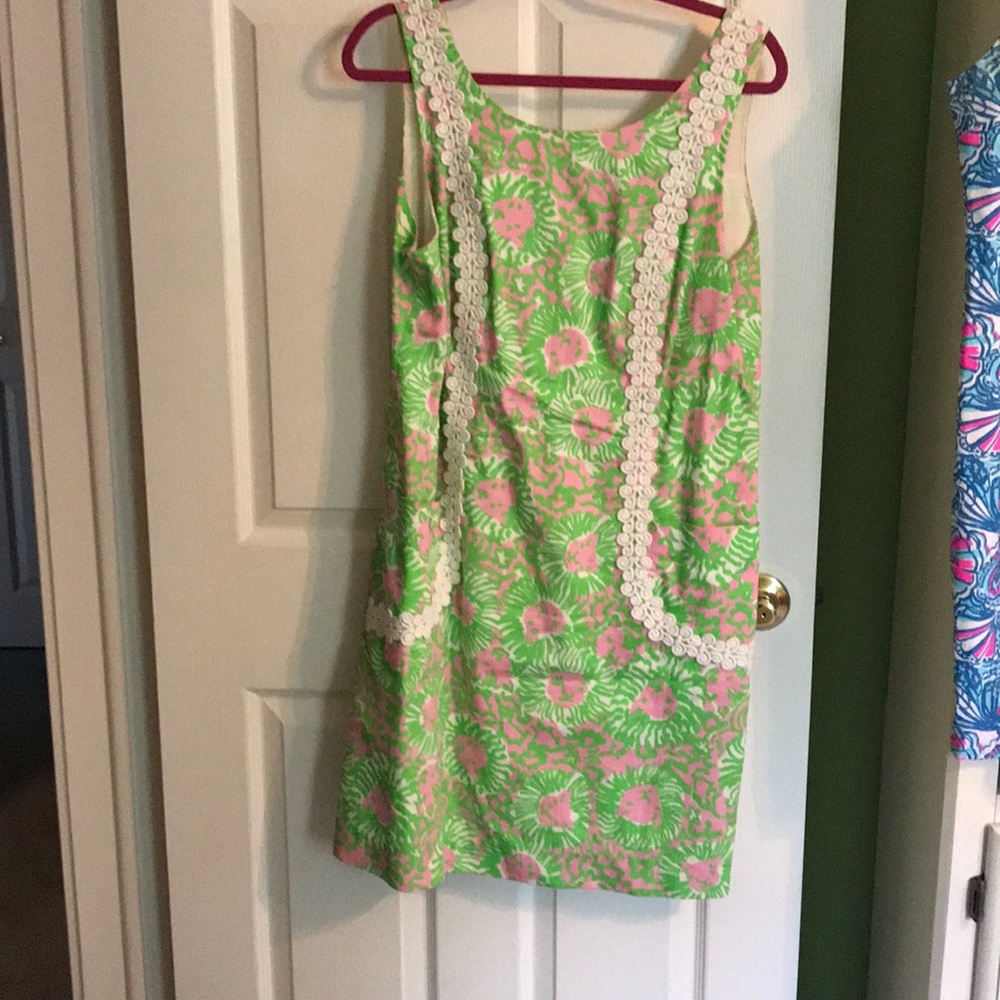 VGUC LILLY PULITZER LIZ SHIFT SIZE 14